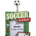 Soccer Picture Frame Ornament